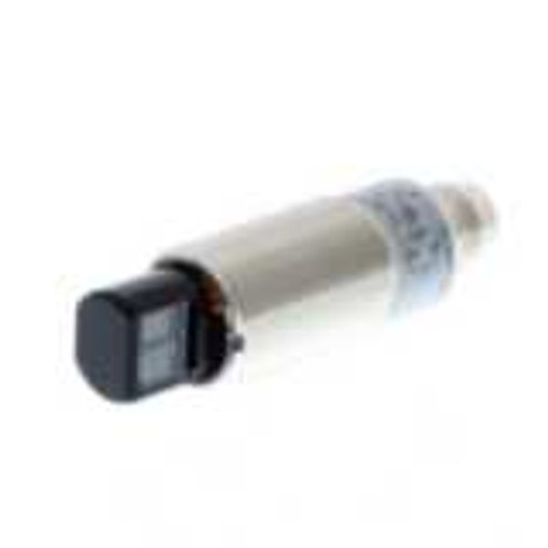 Photoelectric sensor, M18 threaded barrel, radial type, metal, red LED E3RB2005E image 1