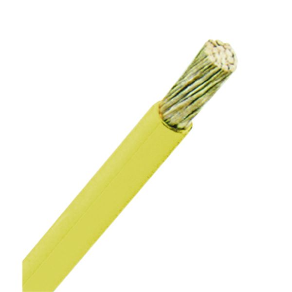 Halogenfree Single Core Wire H07Z-K 1,5yellow, fine-stranded image 1