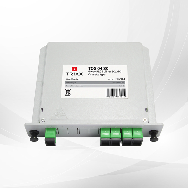 TOS 04 SC,4-way PLC Splitter image 1