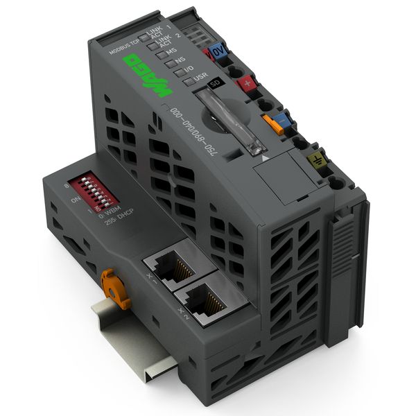 Controller Modbus TCP 4th generation 2 x ETHERNET, SD Card Slot dark g image 3