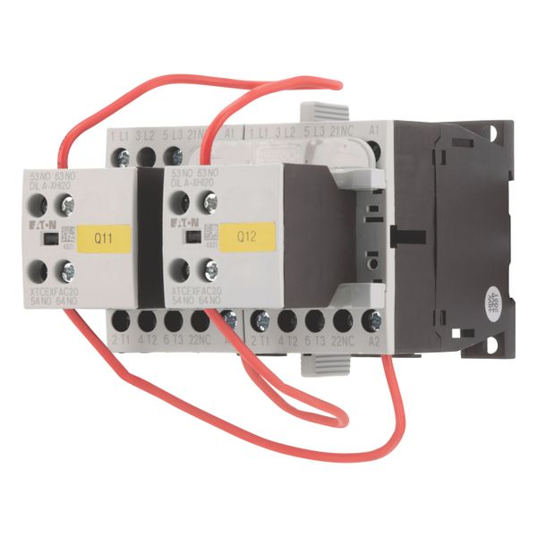 Reversing contactor combination, 380 V 400 V: 3 kW, 230 V 50 Hz, 240 V 60 Hz, AC operation image 2