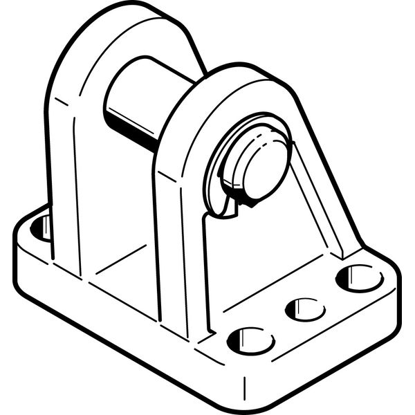 LBG-40-R3 Clevis foot image 1