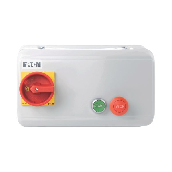 Star delta starter, enclosed, 230 V/11 kW, steel image 8