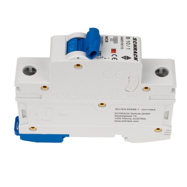 Miniature Circuit Breaker (MCB) AMPARO 10kA, B 10A, 1-pole image 5