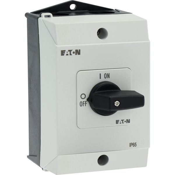 On-Off switch, 3 pole + N, 20 A, 90 °, surface mounting image 29