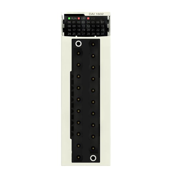 discrete input module X80 - 16 inputs - 24V AC/DC positive or negative image 1