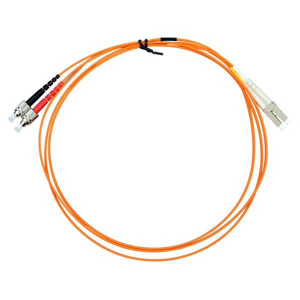 FO Patchcord Duplex LC/FC,50/125æm OM2, LS0H-3, orange, 5.0m image 2