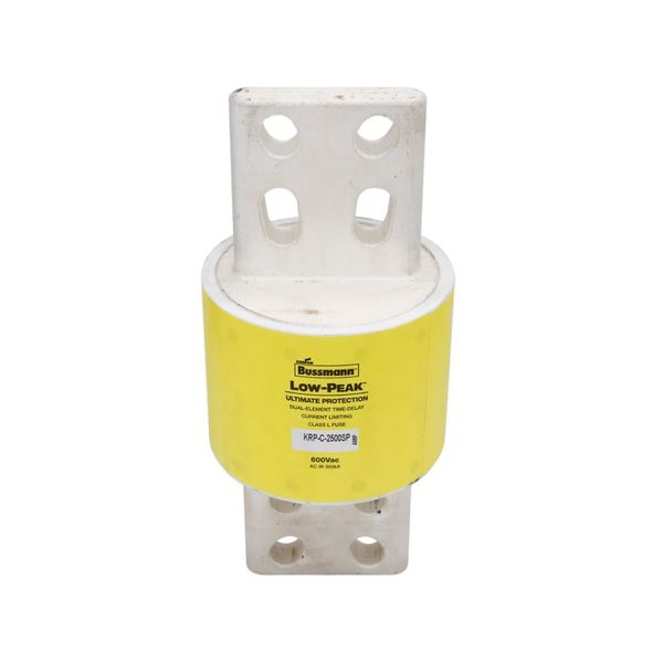 Eaton Bussmann Series KRP-C Fuse, Current-limiting, Time Delay, 600V, 2500A, 300 kAIC at 600 Vac, Class L, Bolted blade end X bolted blade end, 1700, 5, Inch, Non Indicating, 4 S at 500% image 17