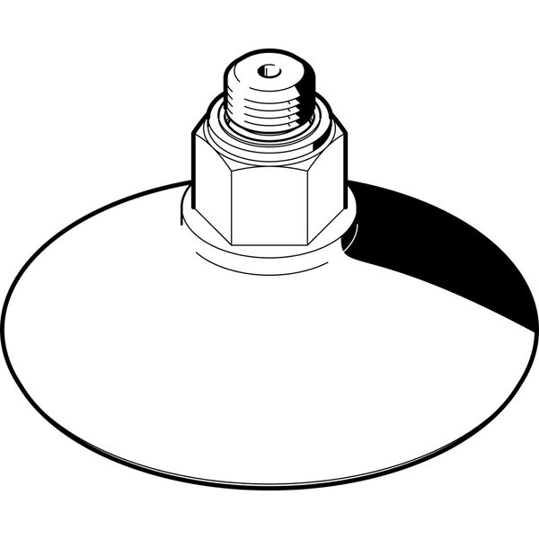 ESS-80-GT-M10 Vacuum suction cup image 1