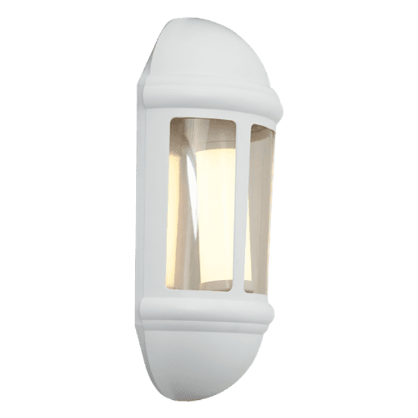 Latina Half Lantern Photocell White image 1