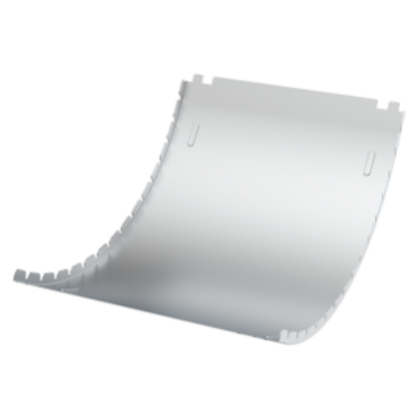 COVER FOR CONVEX DESCENDIONG CURVE 90°  - BRN  - WIDTH 155MM - RADIUS 150° - FINISHING HDG image 1