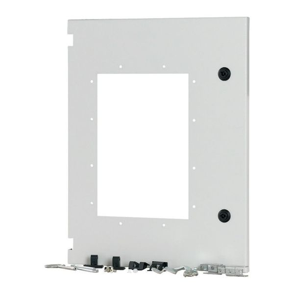 Front door for IZMX16, withdrawable, HxW=550x425mm, IP55, grey image 6