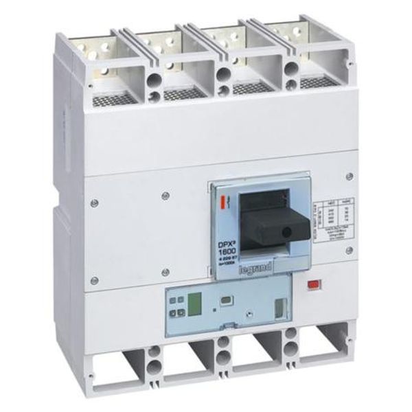 DPX³1600 power circuit breaker with S10 electronic release and measuring unit breaking capacity 36kA 400V~ - 4P - 1000A image 1