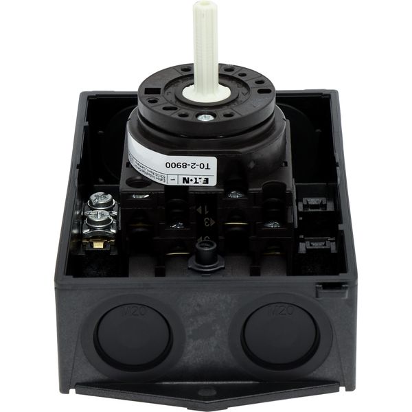 On-Off switch, 3 pole + N, 20 A, 90 °, surface mounting image 41