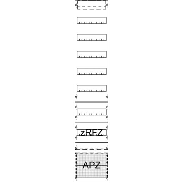 FV19A2R1 Distribution panel , 1350 mm x 250 mm (HxW) image 29