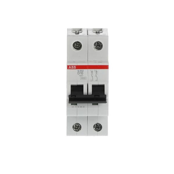 S202-D10 Miniature Circuit Breaker - 2P - D - 10 A image 7