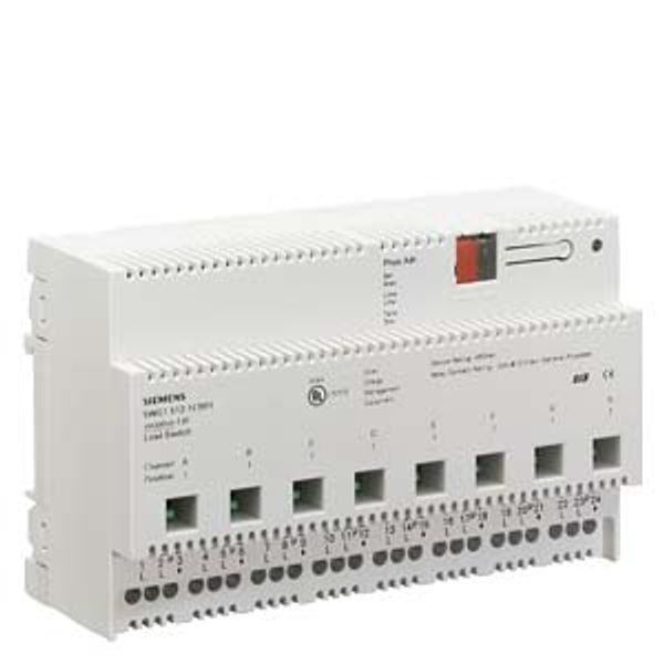 N 512C01 - KNX Load switch, 8 x AC 120 V / AC 277 V / AC 347 V‚ 20 A, C load (cUL listed) image 1