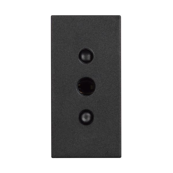 CLASSIA - ITALIAN SOCKET 10A BLACK image 1