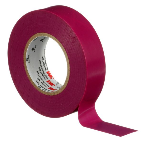 3M™ Temflex™ Vinyl Electrical Tape 165, Purple, 19 mm x 20 m, 100 Roll image 7