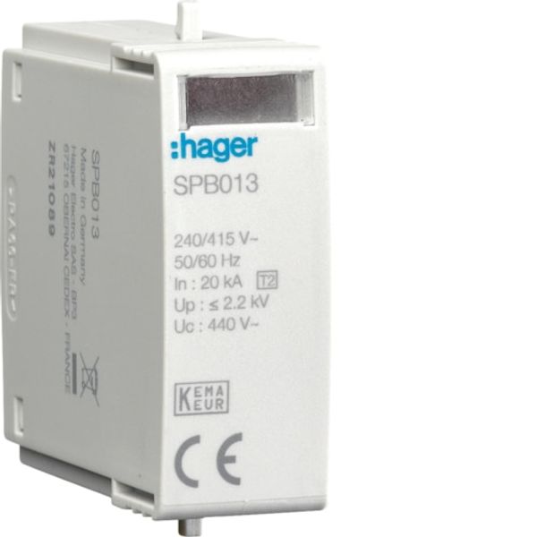 Cartridge 40kA T2 IT 440V image 1