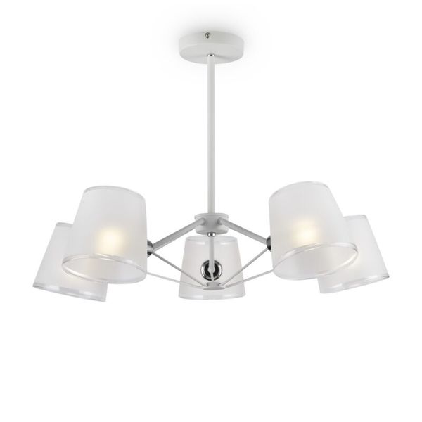 Modern Gino Chandelier Chrome image 1