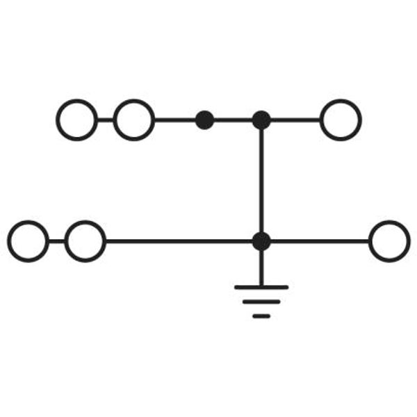 Ground-double-level terminal block STTB 2,5-TWIN-PE image 2