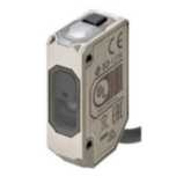 Photoelectric sensor, rectangular housing, stainless steel, infrared l E3AS0006C image 1