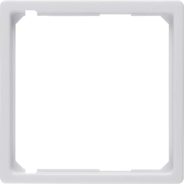 Intermediate ring for central plate, Q.1/Q.3, p. white velvety image 1