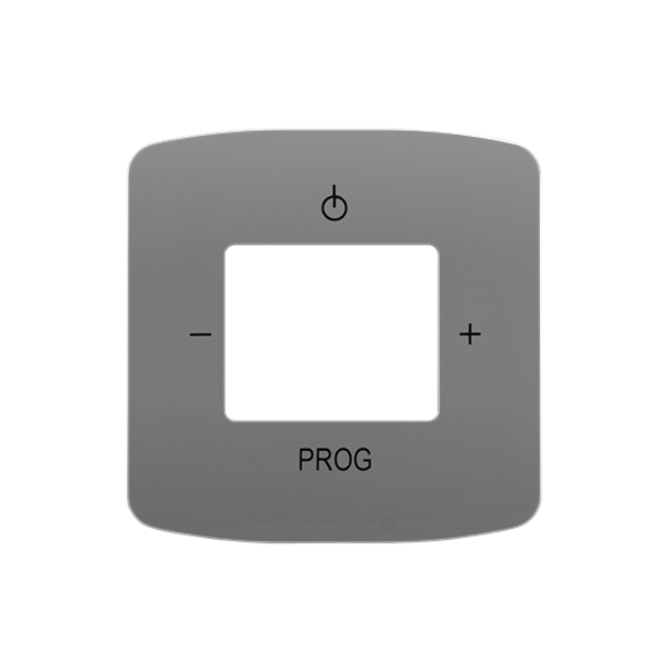 3299A-A40200 S2 Cover plate for amplifier with FM tuner or Internet radio Busch-iNet ; 3299A-A40200 S2 image 1