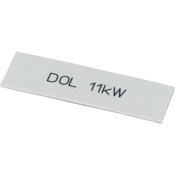 Labeling strip, DOL 0.25KW image 4