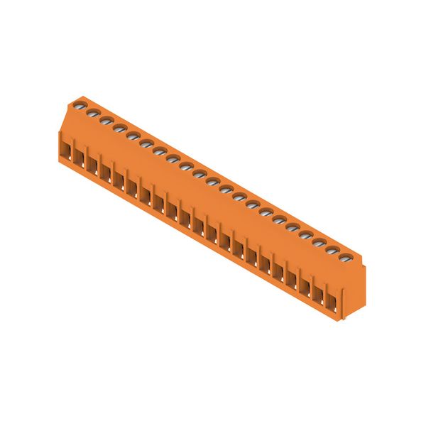 PCB terminal, 5.08 mm, Number of poles: 21, Conductor outlet direction image 2