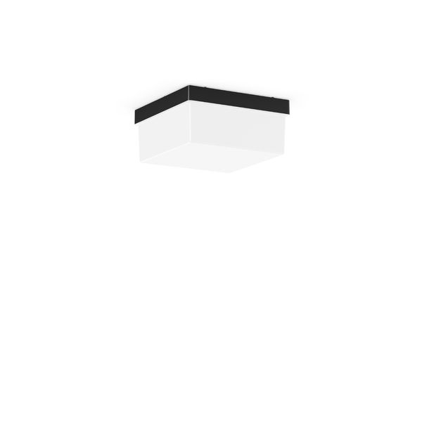 QUADRAT, black, on/off Ceiling and wall luminaires, L 226 B 226 H 110, image 1