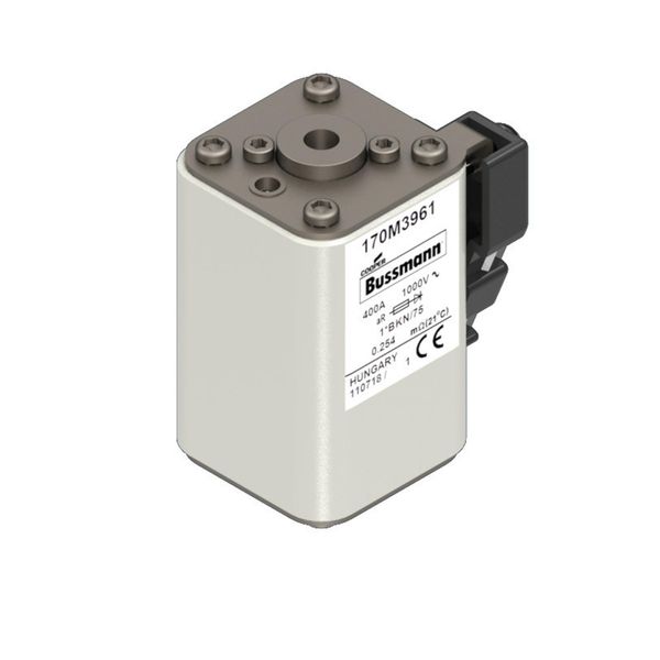 Fuse-link, high speed, 315 A, AC 1000 V, compact size 1, 43 x 61 x 74 mm, aR, IEC, UL, single indicator image 11