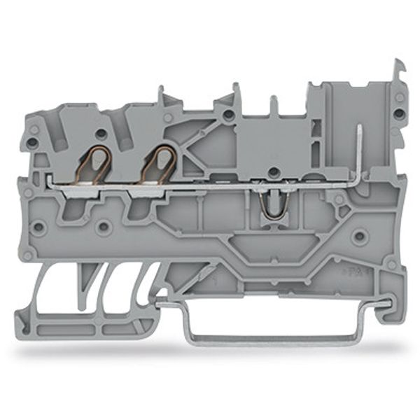 2-conductor/1-pin carrier terminal block image 2