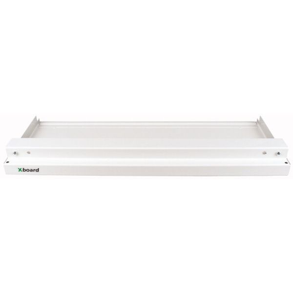 Top/Bottom-panel for Surface-Mounting Installation distribution board, blind, WxD=600x249mm, white image 1