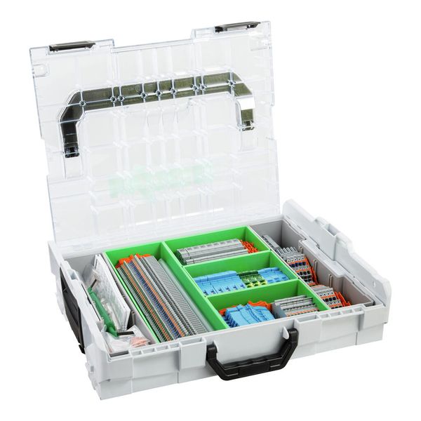 TOPJOB® S INSTA-BOX; L-BOXX® 102; with operating slots and push-button; for Distribution Boards in Buildings image 1
