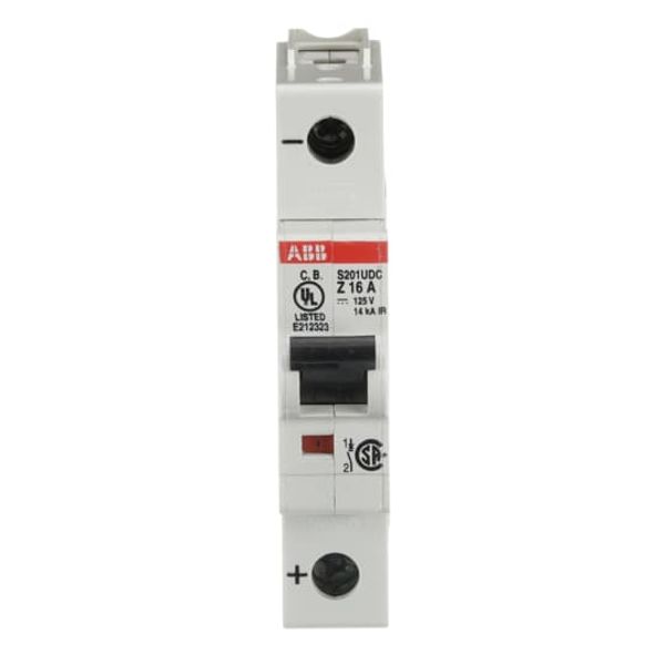 S201UDC-Z16 Miniature Circuit Breaker - 1P - Z - 16 A image 4