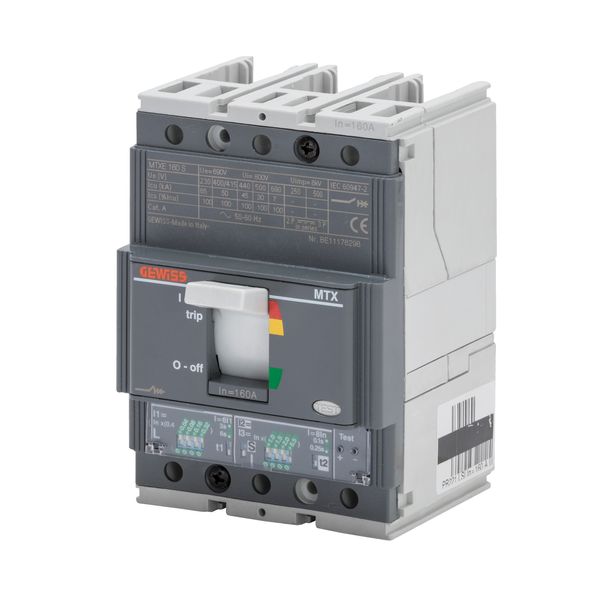 Circuit breaker MTXE 160 N 36KA 3P 63A GWD7148 image 1