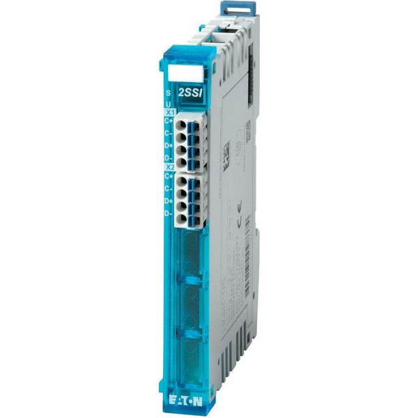 Serial interface module, data from two SSI encoders via RS422, 32 bits / 125 kHz, 250kHz, 500kHz, 1MHz image 16