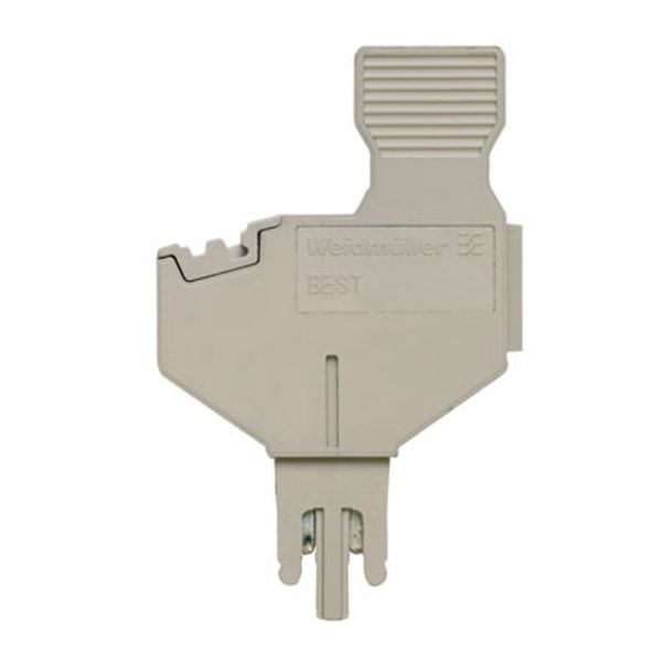 Plug (terminal), beige image 2