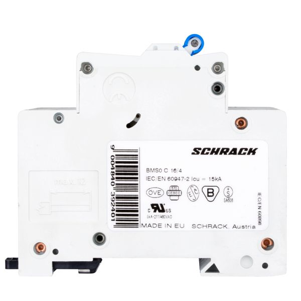 Miniature Circuit Breaker (MCB) C, 16A, 4-pole, 10kA image 4