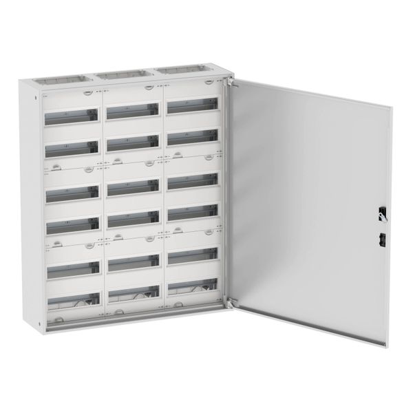 Wall-mounted enclosure EWK complete, IP31, 216 SU, protection class II, HxWxD=950x800x230mm image 21