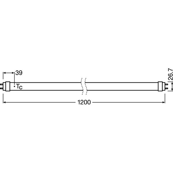 SubstiTUBE T8 EM VALUE 15 W/3000 K 1200 mm image 4