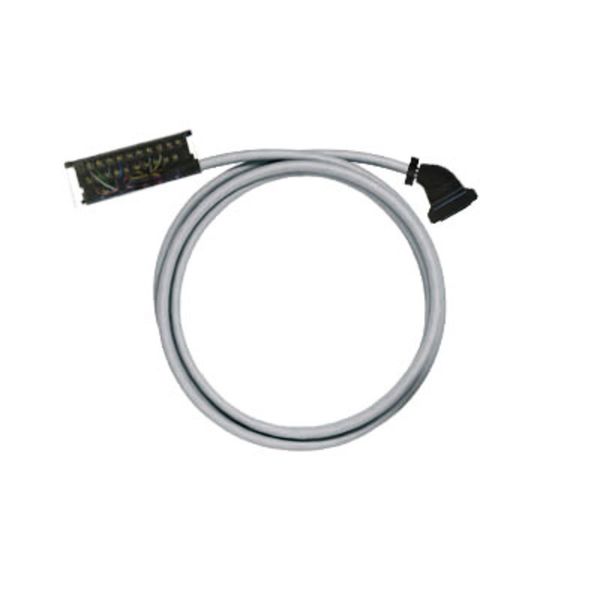 PLC-wire, Digital signals, 20-pole, Cable LiYY, 1 m, 0.25 mm² image 1