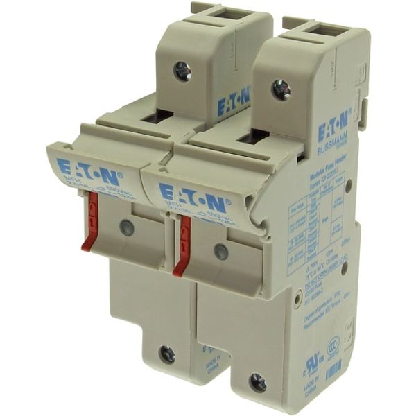 Fuse-holder, low voltage, 125 A, AC 690 V, 22 x 58 mm, 2P, IEC, With indicator image 2