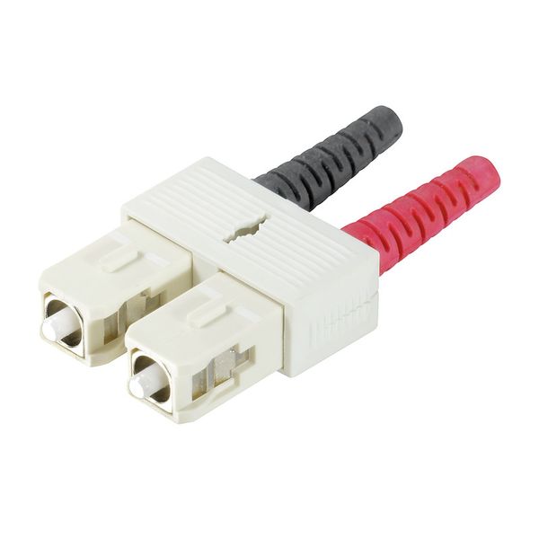 FO connector, IP20, Connection 1: SC-Duplex, Connection 2: gluing, cri image 1