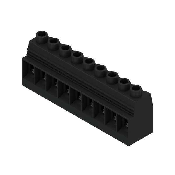 PCB terminal, 15.00 mm, Number of poles: 9, Conductor outlet direction image 2