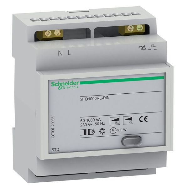 STD - DIN - remote control dimmer - 1000 W image 4