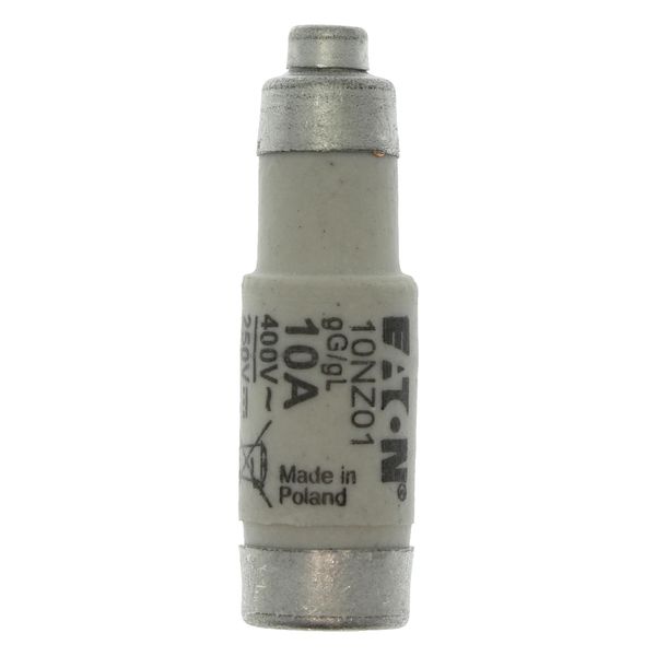 Fuse-link, LV, 10 A, AC 400 V, D01, gL/gG, IEC, time-delay image 8