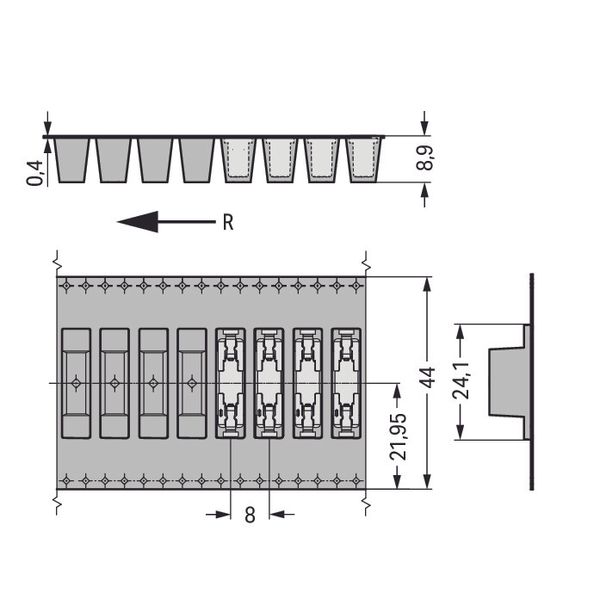 Through-Board SMD PCB Terminal Block image 4